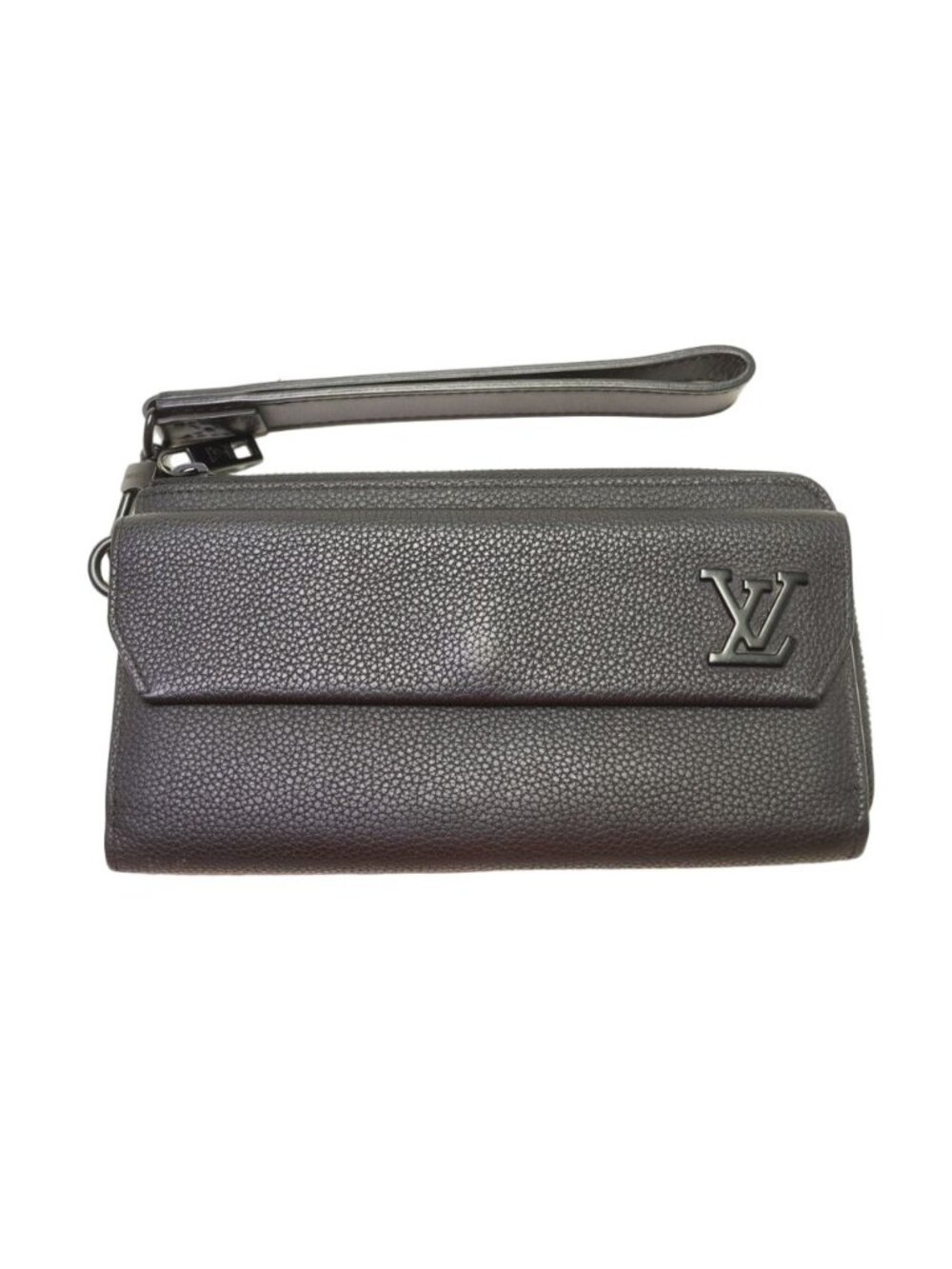 Louis Vuitton Zippy Dragonne Aerogram Taurillon Leather Zip Around Wallet